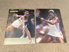 Vintage 2000 VENUS & SERENA WILLIAMS TENNIS Print Photo Magazine Clipping Lot