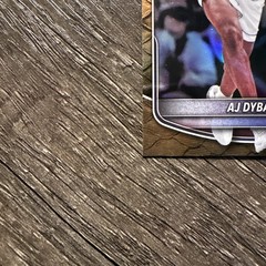 AJ Dybantsa 2025 Bowman Chrome U #BCP-1 1st Reptilian Refractor BYU