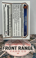 2026 Bowman Chrome #BCP-111 Carson Benge Laser Refractor New York Mets