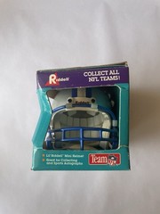 Riddell Detroit Lions NFL Silver Blue White Mini Helmet Collectible