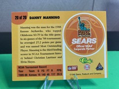 1996 SEARS NCAA – Legends of the Final Four Danny Manning #20