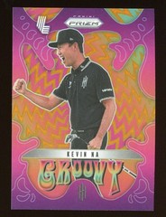 2025 Panini Prizm LIV Golf Kevin Na Groovy Gold Prizm #&rsquo;d 9/10