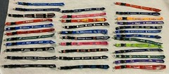 NFL LANYARDS, GREAT FOR ID BADGES, KEYS / CHOOSE FROM ALL 32 TEAMS AVAILABLE