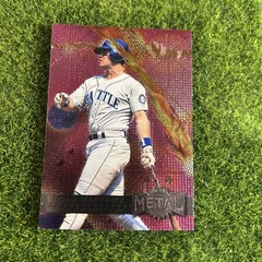 1996 Fleer Metal Universe Edgar Martinez #109 Seattle Mariners C6
