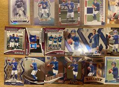 Jaxson Dart RC Rookie Card Lot x31 2025 Topps Panini Inserts Parallels Giants🔥
