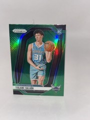 2024-25 Panini Prizm #262 Tidjane Salaun Prizms Green