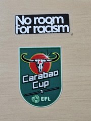 SOCCER PATCH SET CARABAO CUP ANY TEAM BADGE WINNER GOLD NEW CASTLE #35