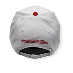 Mitchell & Ness Chicago Bulls Heritage Script Adjustable Snapback Hat Cap