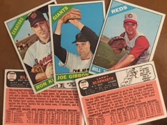 1966 Topps Baseball Singles – #200and up – Pick Your Card – Complete Your Set –