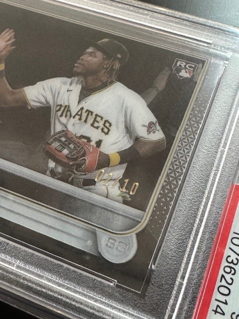 2022 Topps Update US113 ONEIL CRUZ RC Clear 02/10 PSA 9 POP 1