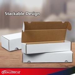 10PCS Storage Boxes 800 Count CT Sports Cards Trading White Corrugated Max Pro