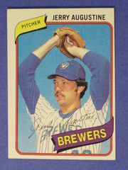1980 Topps #243 / Milwaukee Brewers / Jerry Augustine