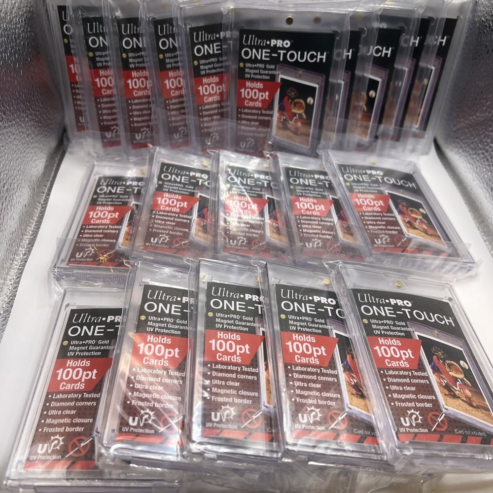 Ultra Pro One-Touch Thick Card 100pt Point Magnetic Card Holder – LOT of 20