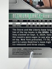 ❄️ 2024 WNBA Panini Prizm – Betnijah Laney-Hamilton #5 ICE Prizm NY Liberty