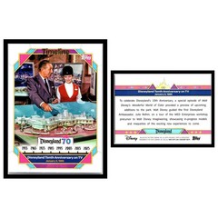 2026 Disneyland 70th #88 Dinseyland 10th Anniversary Dinsey Base Trading Card