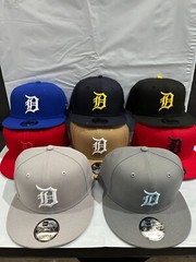 Authentic New Era MLB 9FIFTY Snapback Hat Cap Detroit Tigers COLOR PACK