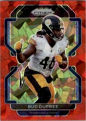 2021 Panini Prizm Prizms Red Ice #7 Bud Dupree – FB