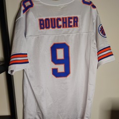 The Waterboy Bobby Boucher Bourbon Bowl Mud Dogs Jersey #9 Adam Sandler XL