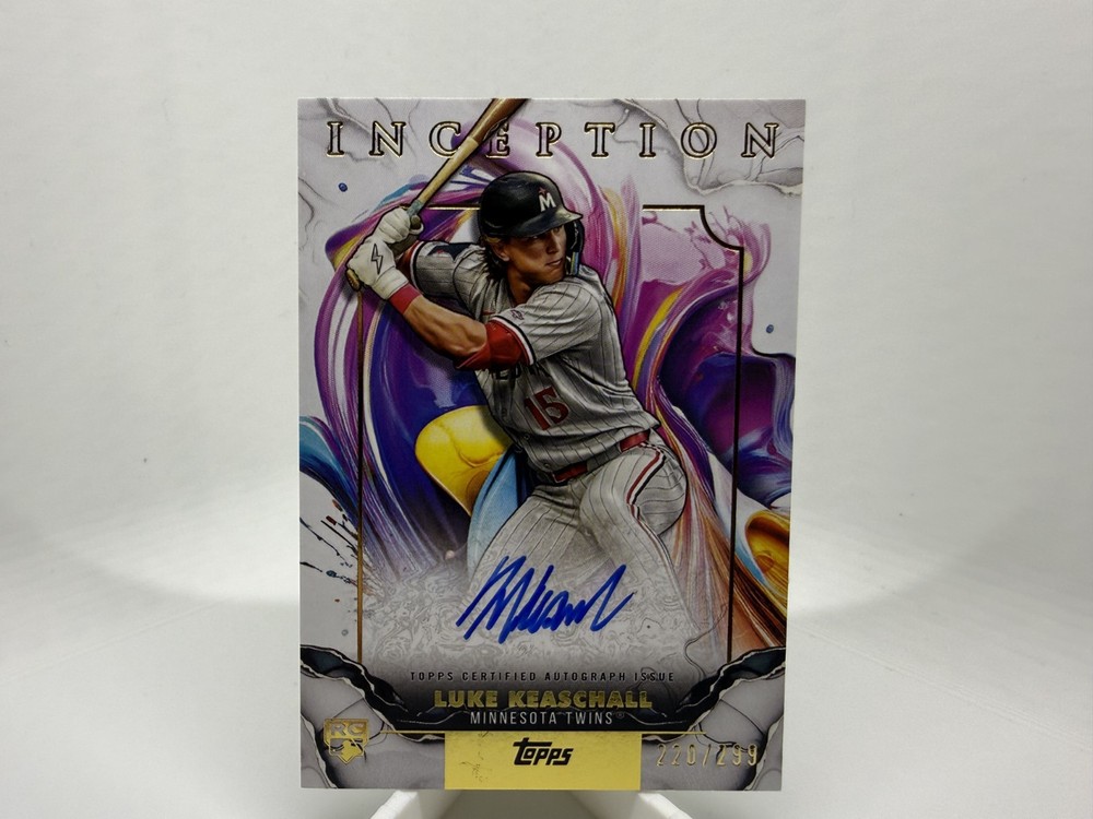 2025 Topps Inception Rookie & Emerging Stars Luke Keaschall RC AUTO 220/299
