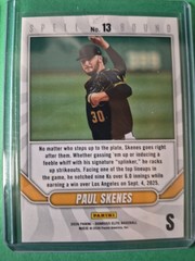 Paul Skenes 2026 Panini Elite Spellbound 6 Card Set Pittsburgh Pirates
