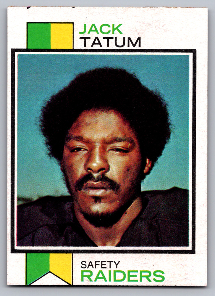1973 TOPPS #288 JACK TATUM OAKLAND RAIDERS ROOKIE