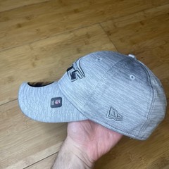 New Era 39THIRTY New York Jets Heather All Gray Grey Flex Fitted S/M Stretch Hat