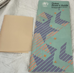 Los Angeles 1984 Olympics Ticket Buyer&rsquo;s Guide USA Green Purple Orange