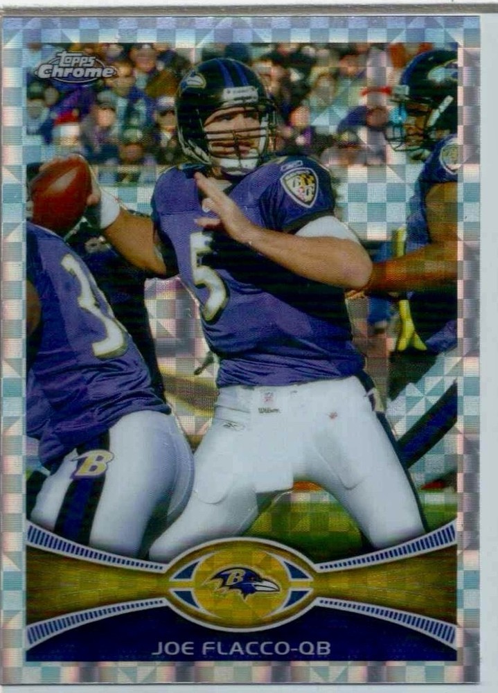 2012 Topps Chrome – Joe Flacco #165 X-Fractor