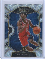2020-21 Select RC Tyrese Maxey Rookie Concourse Scope Prizm 76&rsquo;ers #81