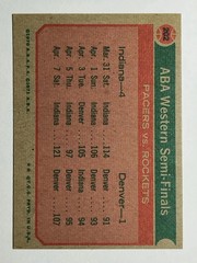 1973-74 Topps #202 ABA Western Semis MID GRADE