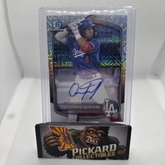 2025 Bowman Chrome – Eduardo Quintero Bowman Chrome Mega BMA-EQ Dodgers