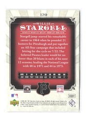 2006 SP Legendary Cuts Willie Stargell #/550 170 Pittsburgh Pirates