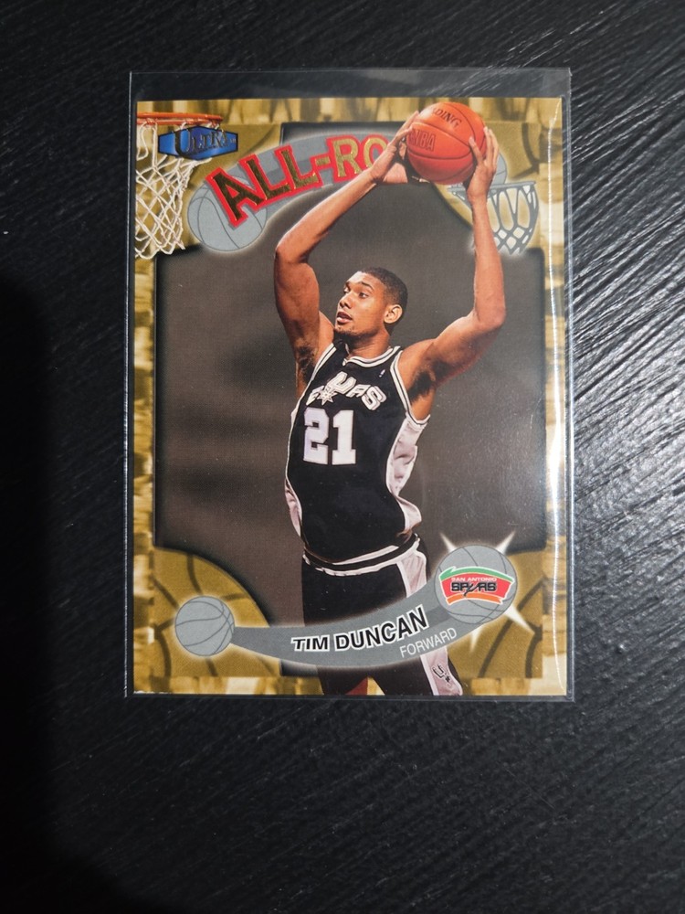 1997-98 Fleer Ultra All-Rookie #1AR Tim Duncan ROOKIE RC