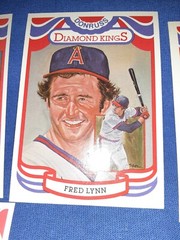 1984 Donruss – Diamond Kings « Perez-Steel » on Back #17 Fred ANGELS MVP HOF MLB