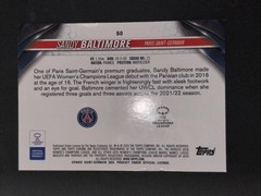 2023-24 Topps Chrome Uefa Women&rsquo;s Champions League – Sandy Baltimore #50 Aqua…