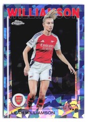 2024-25 Topps Chrome UWCL Sapphire 9x Arsenal Team Lot Russo Leah Williamson
