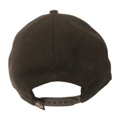 New York Yankees New Era 9Fifty Hat Blackout Embroidered Logo Snap back Black
