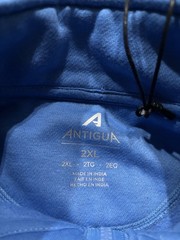 Antigua St. Louis Blues 1/4 Zip Sweatshirt. Mens 2XL. Powder Blue. NHL. New!