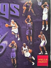 SACRAMENTO KINGS SIXTH MAN SALUTE 2006 11&Prime;x17&Prime; WALL POSTER USED STADIUM GIVEAWAY