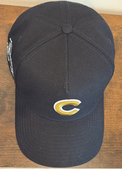 Chicago Cubs New Era Notre Dame Navy Blue Black 9Forty Hat Cap Snapback