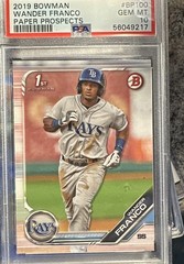 2019 Bowman – Prospects Wander Franco #BP-100 (RC)