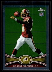 Robert Griffin III 2012 Topps Chrome Rookie Card #200