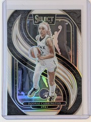 2025 Panini Select WNBA /99 #155 DiJonai Carrington White Prizms