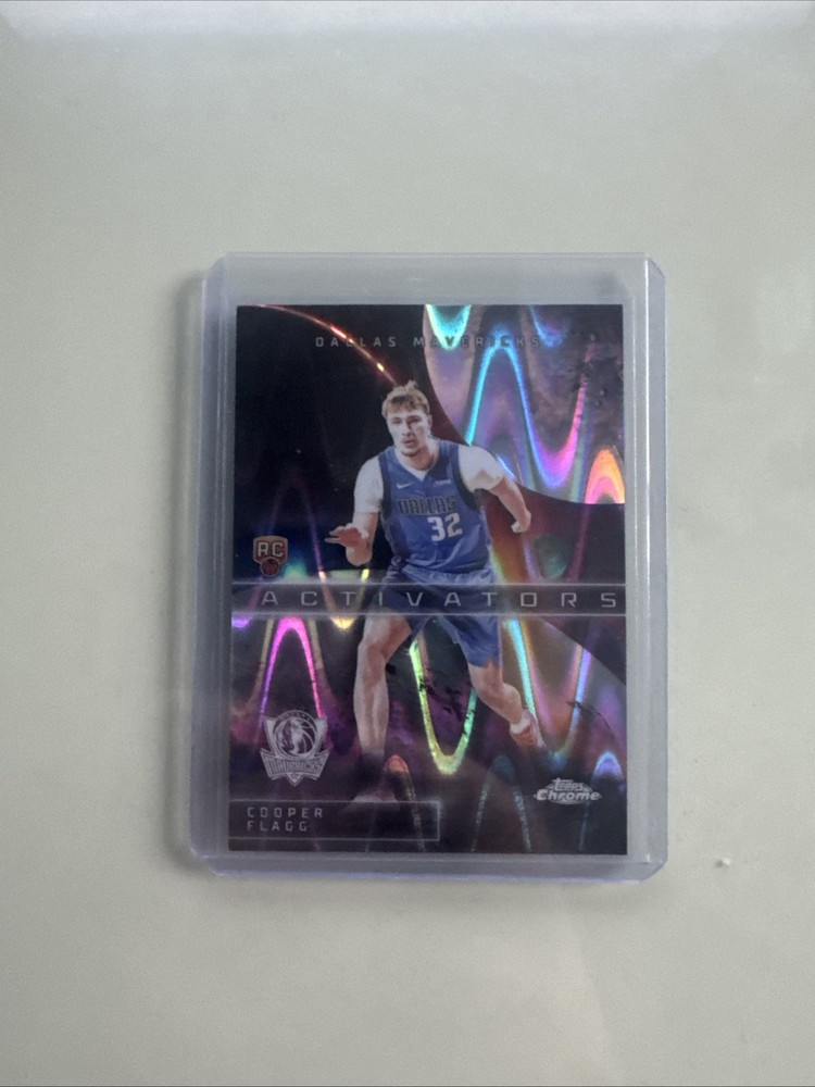 2025-26 Topps Chrome Cooper Flagg Activators Raywave Refractor Rookie RC #AC-11