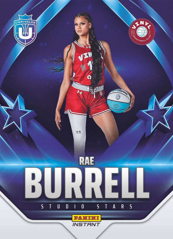 2026 Panini Instant Unrivaled Rae Burrell STUDIO STARS SP Vinyl BC #22 🔥