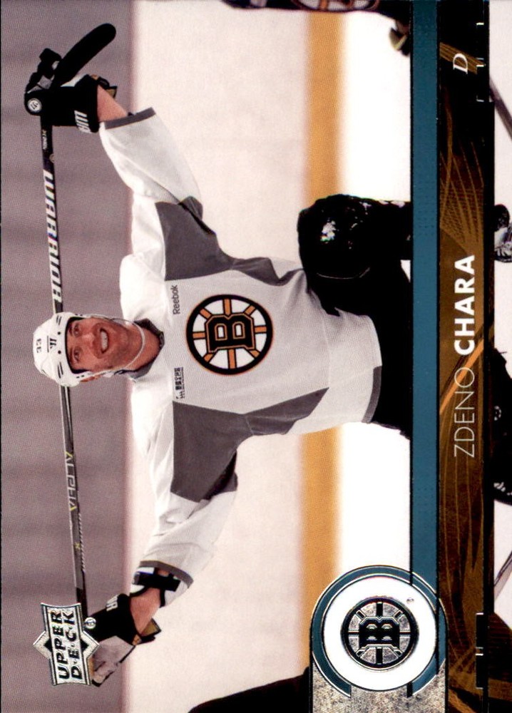 2017-18 Upper Deck #18 Zdeno Chara – HKY