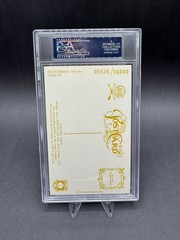 Satchel Paige Signed Cut Auto Postcard PSA/DNA Authenticated