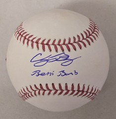 Cody Bellinger Signed Belli Bomb Official MLB Baseball Fanatics Auto NY Yankees