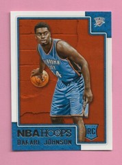 2015-16 Panini Hoops Dakari Johnson RC #282 Oklahoma City Thunder