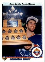 1990 UPPER DECK « CONN SMYTHE TROPHY WINNER » #201 – BILL RANFORD, Edmonton Oilers